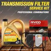 Ryco Transmission Filter + Full Synthetic Oil Kit for Audi A4 A6 A8 B5 C5 D2