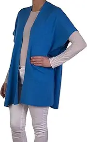 [Marenza] Cashmere Blend Coat for Women Made in Italy Merino Wool Cashmere Black Beige White Blue Pink Knitted Scarf Elegant Gift Warm Clothes Winter Shawl