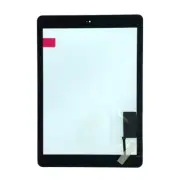 iPad Air Touch Screen with Home Button and Tesa Adhesive - Black (Premium)