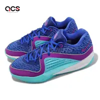 在飛比找Yahoo奇摩購物中心優惠-Nike 籃球鞋 KD16 EP 藍 紫 男鞋 氣墊 Rea