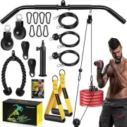 High-Performance RENRANRING Weight Cable Pulley System for Home Gym Workouts