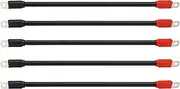 Cart Battery Cable 4 GaugePVC Sheath Replacement 5pcs Set for Club Car DS 36V 48V Cart