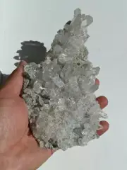 Water Clear Himalayan Quartz Cluster Natural Crystal, High Grade Q135