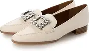 [EVOL] Evor Women's Soft Bijou Buckle Loafer Pumps for Rain or Shine