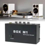 Box M1 Phono Preamplifier Turntable Preamp for Stereos Vinyl