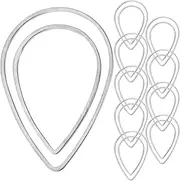 [TEMPNAP] Diy Jewelry Ornament Charms 20pcs Geometric Earring Charms for Jewelry Making Diy Crafts