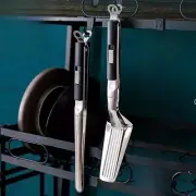 Stainless Steel Pizza Spatula and Cooking Tongs Set, Multi-Purpose