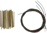 ERINGOGO Superior Classical Guitar Strings Ukulele Strings Kit Pieces Yellow Copper Frets Mm for Guitarists and Musicians