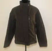 Woolrich Womens M Dark Brown Rexford Insulated Jacket Zip Pockets Lined NWT