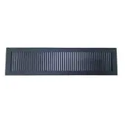 Caststo- Cast Aluminum Air Return Grille 6"x30" (Overall 8" x32") | Model - Rock