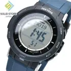 CASIO PRO TREK PRG-30-2JF Climber Line Triple Sensor Solar Watch Navy 45.2mm