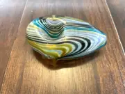 3" Premium Glass Pipe Bowl Hand Pipe Cocoon Pebble Swirl