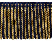 Ocean's Gold 6" Bullion Fringe Trim Royal Romance [27 Yards]