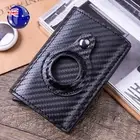 1 PU Leather Airtag Wallet Bag Card Holder Smart Anti-lost Protective Cover RFID