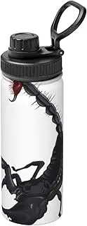 Scorpion Camping Hiking Hydration Flask,Stainless Steel Outdoor Water Bottle,Double Walled Insulated
