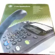 NEW GE 2-Line Corded Business Speakerphone 29484GE2 Conference Phone Data Port