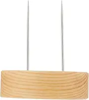 GREENADSCAPE Doll Holder Stand Wooden Support Base for Model Dolls Displaying Stand Stable