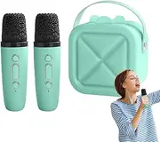 Karaoke Machine for Kids | Wireless Toy for Kids Handled Karaoke Machine,Family Friends Interaction Singing Speaker with Light for Children Aged 3