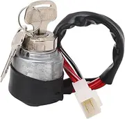 Tractor Ignition Switch Aluminium Alloy Ignition Key Switch Assembly Replacement for Kubota M6800 M7040 M7060 M8200 M8540