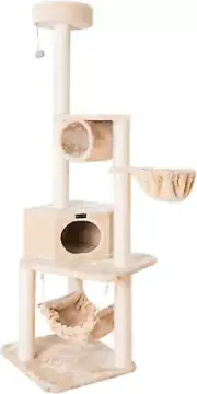 A7204 Cat Tree, One Size,Beige