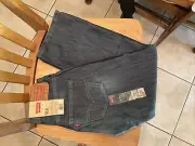 Boys 514 Levi Jeans Husky Size 8 New With Tags28x23 Slim Straight