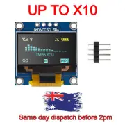 OLED Display 0.96" 128x64 Yellow Blue I2C IIC SSD1306 Arduino Raspberry Pi