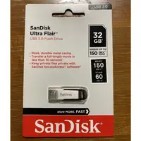 在飛比找蝦皮購物優惠-<全新未拆封>SanDisk 32GB Ultra Flai