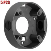 5x Wall Mount Bracket Junction Box Base For Small Dome CCTV Security Camera Gray