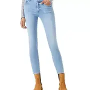 NWT Frame Denim Le One Skinny Jeans in Caspio size 2 Light Wash Slim