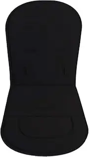 Pushchair Cushion Insert for Pushchair, Car Seat Mat, Universal Cover, Breathable, Soft (Black)