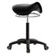GXG 馬鞍型 工作椅(塑膠腳+防刮輪) 拉環升降款 TW-T04 EX