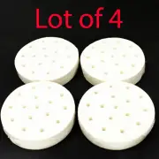 4 PACK 500 pc 4" Round Perforated Patty Paper Liner Hamburger Mold Press Maker
