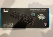 Adesso EasyTouch AKB-630SB-TAA Smart Card Reader Keyboard