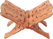 Wooden Hand Carved Holy Book Stand for Quran, Bible, Gita for Reading Rehal Stand (Large 15 inches)
