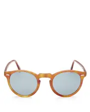 Oliver Peoples Gregory Peck Round Sunglasses, 47mm