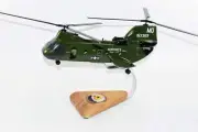 HMM-774 Wild Geese CH-46 (153369) Model, 1/38 (14") Scale, Mahogany, Phrog