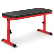 Powertrain Height Adjustable Exercise Home Gym Flat Weight Bench