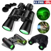 180x100 HD Military Zoom Powerful Binoculars Day/Low Night Optics Hunting & Case