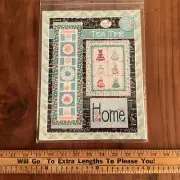 Tea Time Quilt Pattern Cherry Blossoms New Old Stock