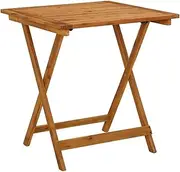Folding Table Solid Wood-6348