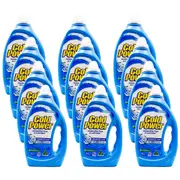 12PK Cold Power 1L Laundry Liquid Advanced Deep Clean Effective Stain Removal