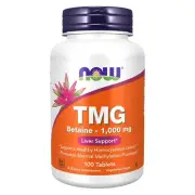 NOW FOODS TMG Betaine 1 000 mg 100 Tablets