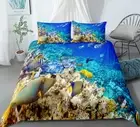 Ocean Sea Single/King Single/Double/Queen/King Bed Quilt/Duvet/Doona Cover Set