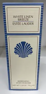Estee Lauder White Linen Breeze Refreshing Body Powder 2.4 oz. BRAND NEW BOXED