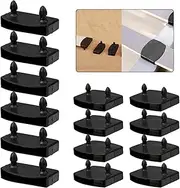 60 PCS Replacement Bed Slat Holders Plastic Bed Slat Caps, Side and Center Bed Slats Holders Replacement for Single, Double and King Size Beds,Holding Wooden Slats Bed Base (55mm x 9mm Inside)