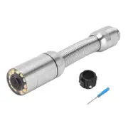 23mm Sewer Inspection Head Professional IP68 Water Resistant 15mm Thread Diameter Pipe Drain Endoscope Camera Accessory with 12 LED Lights