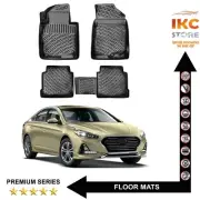 Hyundai Sonata 2015-2020- Non Hybrid 3D Floor Mats Liner Waterproof 3D Molded