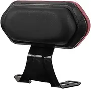 GARVALON Motorcycle Backrest Pad Comfortable Electromobile Seat Back Cushion Stylish Design for Passenger Safety Durable Material for Long Term Use for Motorbike Riding