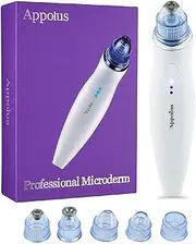 Microdermabrasion Machine - Anti-Aging Device for Face & Neck - Appolus Professional Skin Rejuvenation Device - Portable Facial Firming and Tightening Machine - Wrinkle Reducing and Lifting Tool
