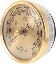 Portable Outdoor Barometer Rain Indicator Air Pressure Gauge Accurate Metal Dial Design for Home Use